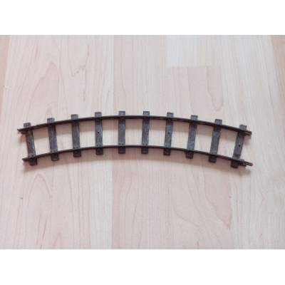 Faller E-Train gebogen rail 10 bielzen, 3817. Geen railschoentjes of railverbinders