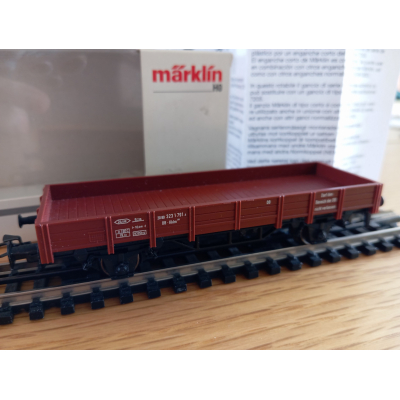 Marklin platte wagon., bestelnummer 4423.